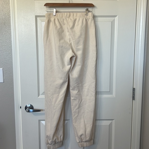 Brandy Melville Cream Sweatpants - Picture 5 of 5